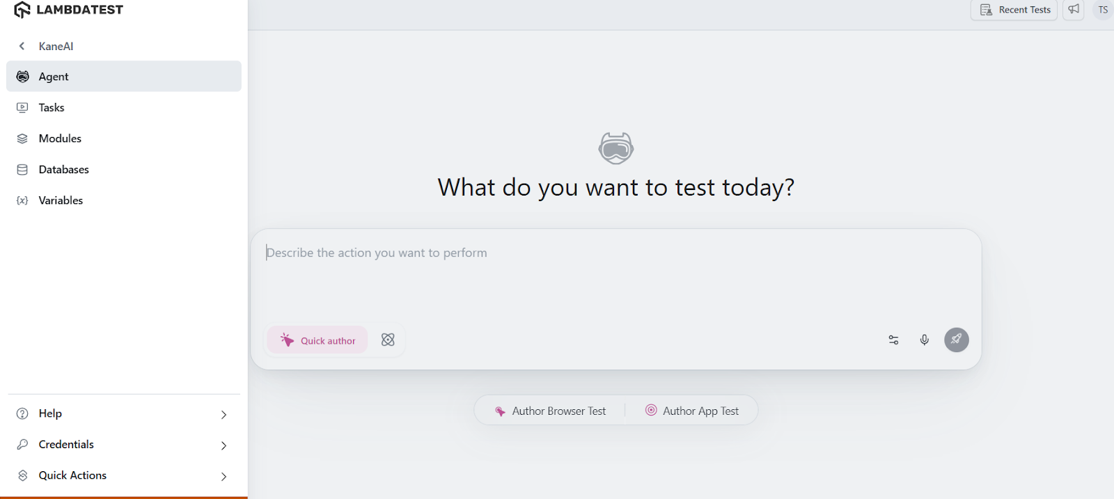 testing
